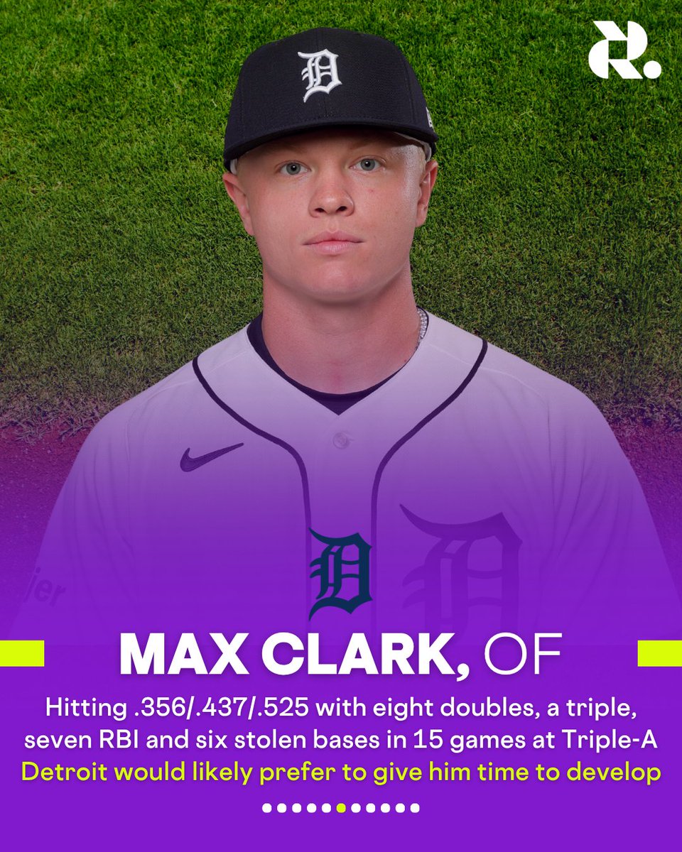 Max Clark Stats Max Clark, OF