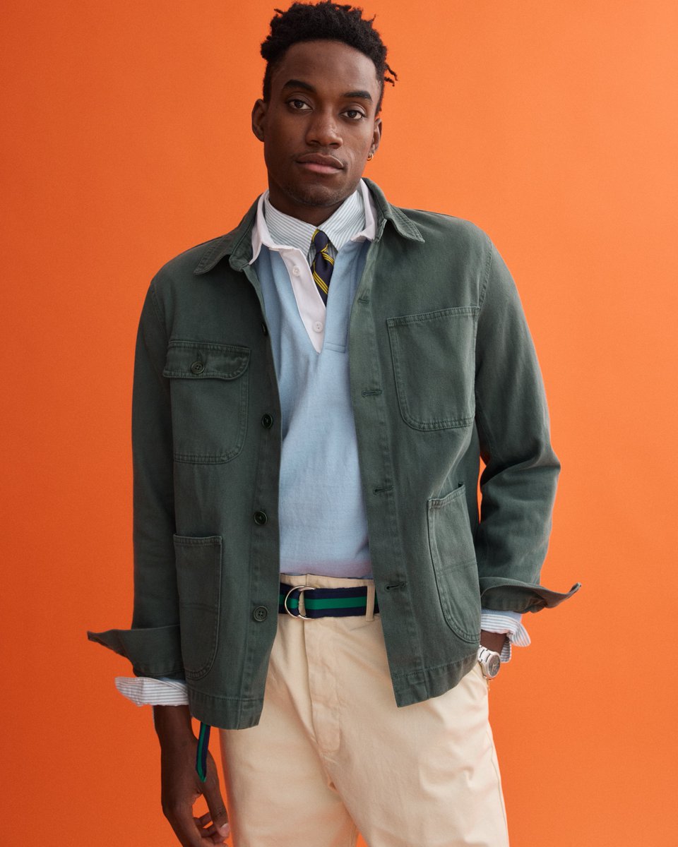 JPRESS_1902's tweet photo. Back with Alex Mill for round two. Rugby shirts, cricket sweaters, recycled denim jackets, ribbon belts, and wide-leg chinos — classic styles in a fresh Spring palette. Refined meets easygoing. Shop the collection and explore the lookbook now.
https://t.co/xzjXbTHsTO https://t.co/J7tnFY2p3d