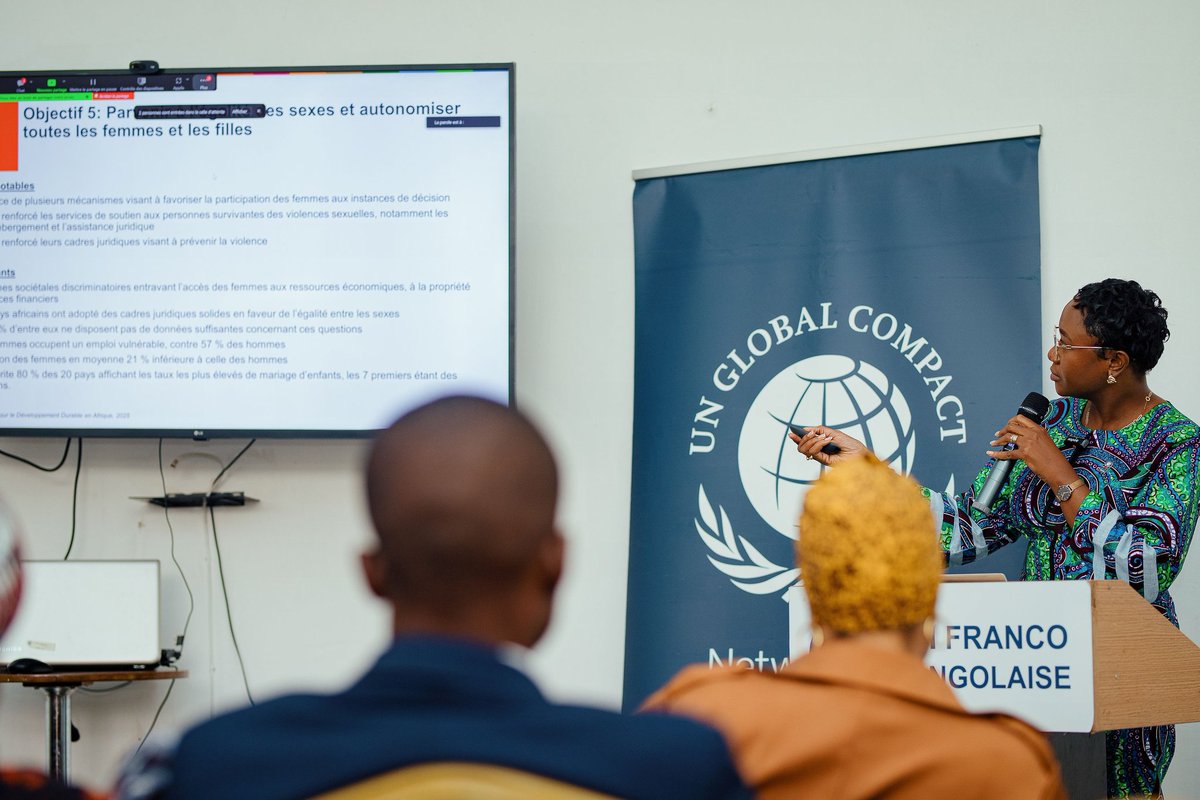 GlobalRdc's tweet photo. Lancement réussi de la 3ᵉ édition du programme FDE avec UN Global Compact RDC 🌍
Session hybride à Kinshasa et à travers l’Afrique francophone pour renforcer la durabilité des entreprises.
#Durabilité #RDC https://t.co/cO4uCt4UPw