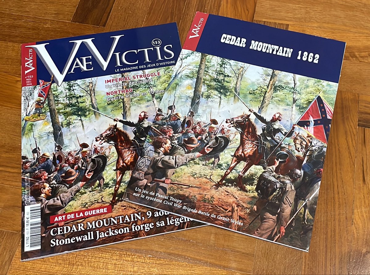 6xW_a's tweet photo. @PALAFOXZGZ @Carta_Minima @cisnenegro The same Worthington system is used in a VaeVictis game by @PascalToupy 
It was a much cheaper option for me to try it, than buying an expensive Worthington game!
Also, the system seems better adapted to smaller battles.

GBACW: way too baroque for my current bandwidth. https://t.co/BspR9hxFt6