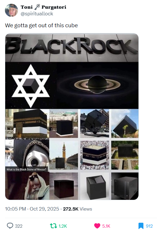 GoogleExpertUK's tweet image. We gotta get out of this cube.
- 𝐓𝐨𝐧𝐢 🗝 𝐏𝐮𝐫𝐠𝐚𝐭𝐨𝐫𝐢 @spirituallock
"My hope still is to leave the world a bit better than when I got here" - Jim Henson
x.com/GoogleExpertUK…
x.com/GoogleExpertUK…
Inspired by Ross👻Henson
#socent✝️#NewMedia