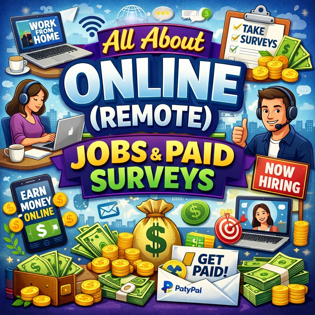 People are advertising remote jobs, surveys, and other online opportunities, all promising to be lucrative, but we hardly see even half the number of people coming out to testify that they actually received real payments from those opportunities.

What's your take on this?