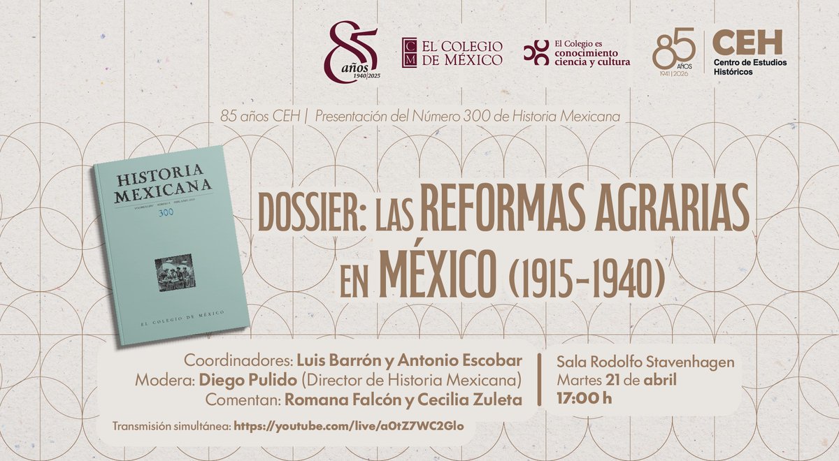 El Colegio de México tweet media