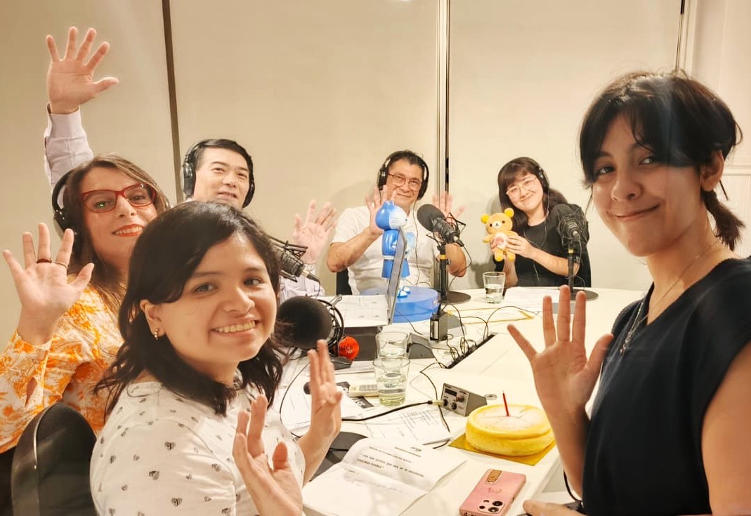 JAPON HOY RADIO / STREAMING 2026– 19° temporada 

  Imágenes del programa JH radio del 15/04  con las participaciones de Juan Matsuoka (ganador de la Sushi World Cup), Chiemi Kunizawa (“Con matcha y con café”) junto al equipo de Japón Hoy.

instagram.com/p/DXM7orYFmL1/…