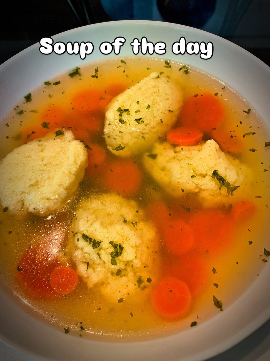 SaveMartInc's tweet image. What’s your favorite soup?
#Foodie #MatzoballSoup #Dumplings #Yummy #ComfortFood