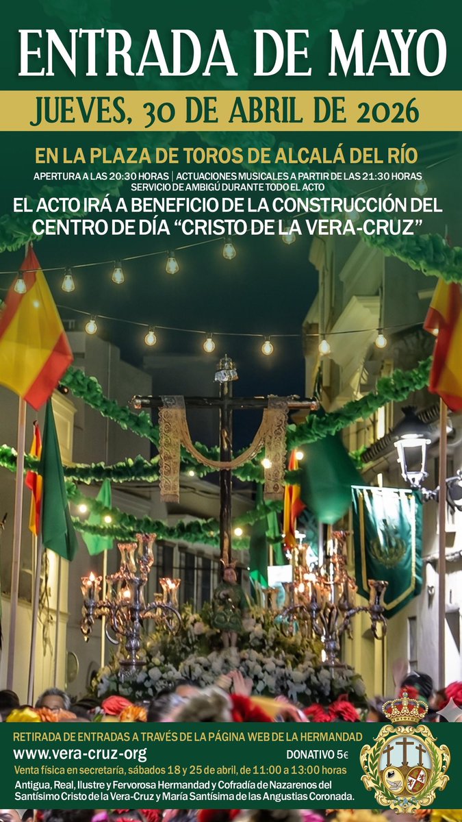 Hermandad de la Vera-Cruz de Alcalá del Río tweet media