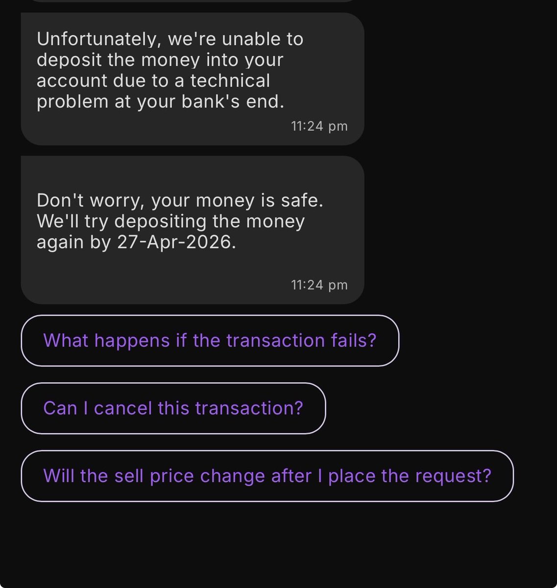 reddys_9's tweet photo. @PhonePe @rahulchari9 @_sameernigam  @PhonePeSupport 

Can someone address this issue immediately ? 
#help #scamalert #nosupport #phonepe https://t.co/irWNZ5HLsp