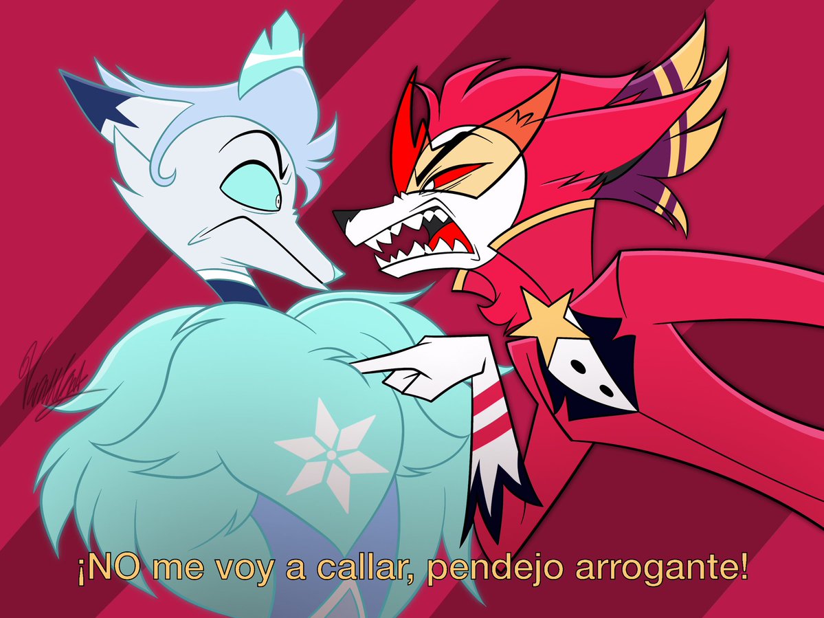 Vanillante's tweet image. [REDRAW]

"Okay, Vassago...Shut. The fuck up."

#HelluvaBoss #HelluvaBossAndrealphus #HelluvaBossVassago