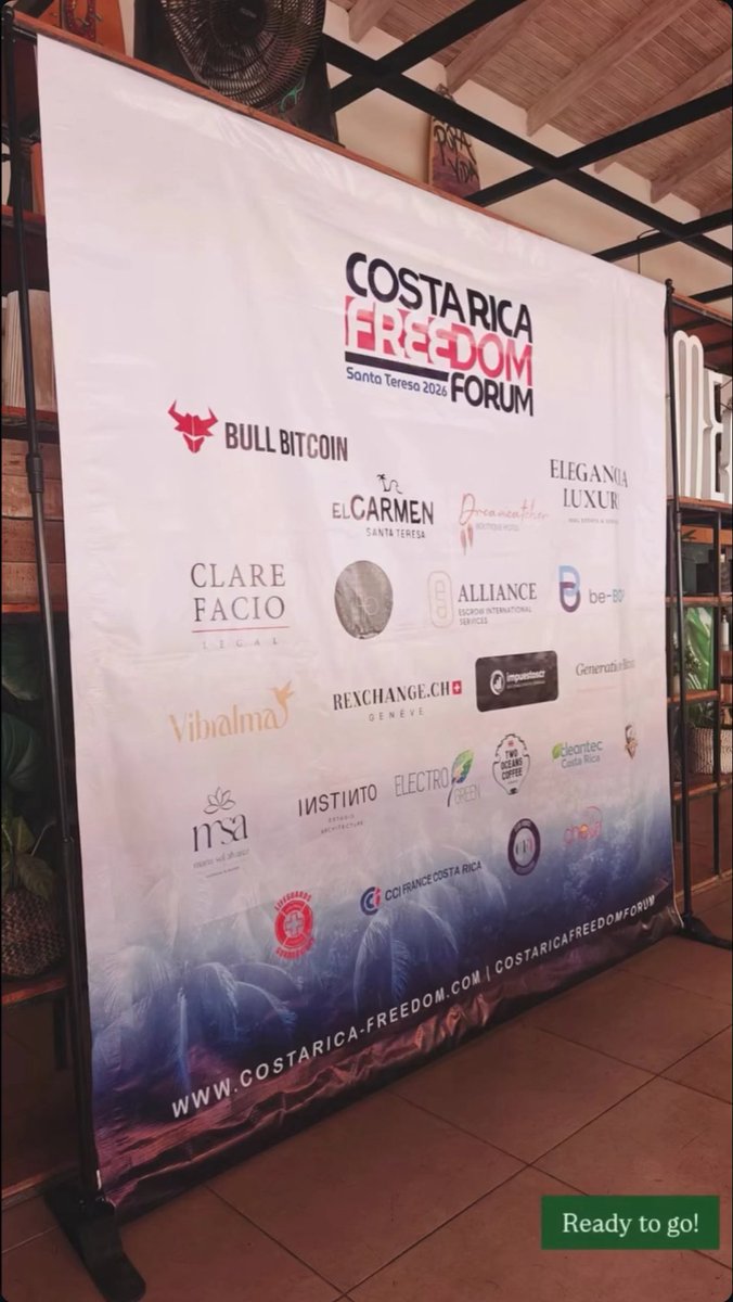 MBarrantesbtc's tweet image. Costa Rica already has the largest circular Bitcoin economy:
over 1,000 places accepting it as a payment method, organically.

Now imagine what happens when we truly focus on this.

See you this weekend at Bitcoin Freedom.
#RealEstate #Wellness #BitcoinNews #bitcoin in one place.