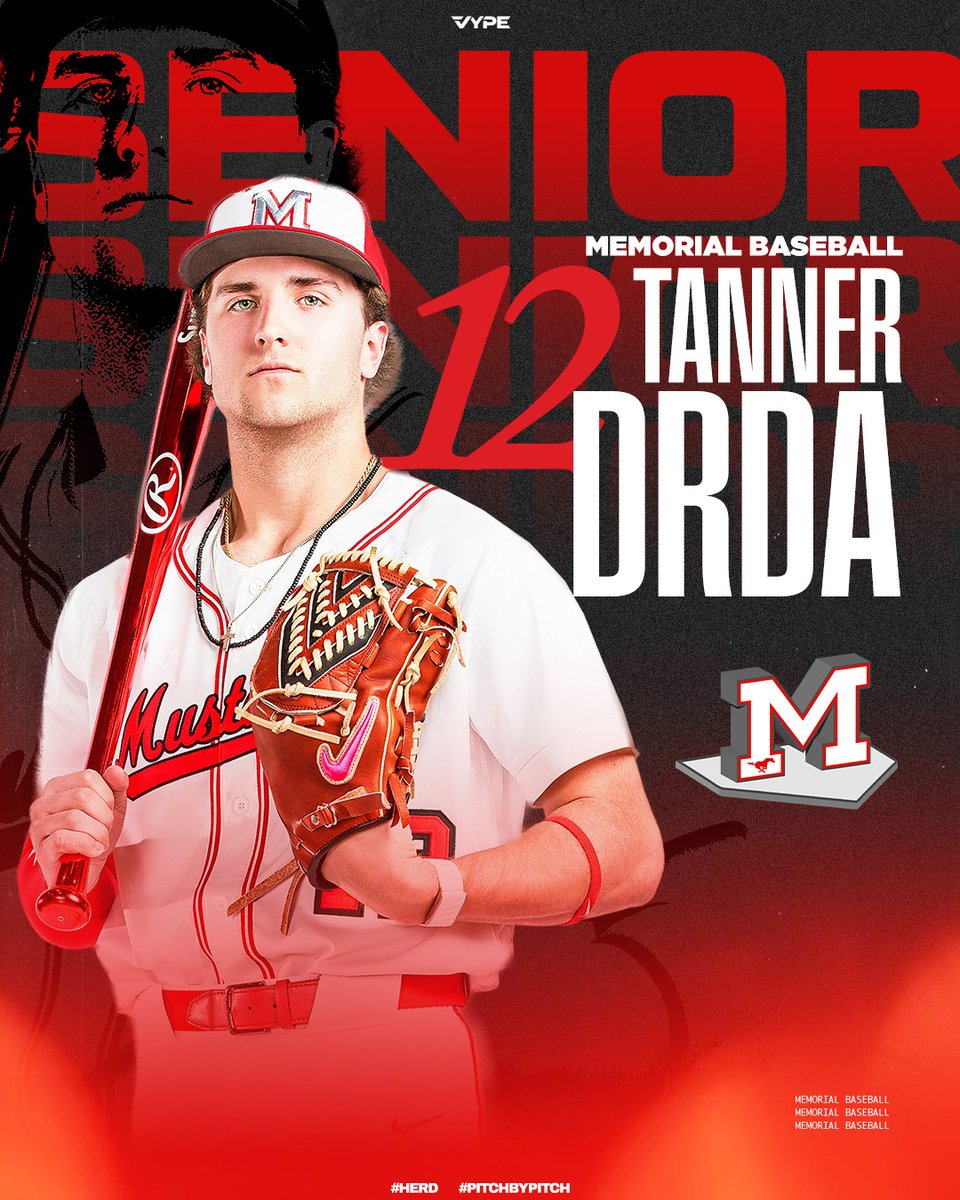 MustangHardball's tweet photo. Senior Spotlight: #12 Tanner Drda (@TannerDrda)

Tanner is a RHP/OF who has been in the program for 4 years. He is a 3-year letterman who will be attending Sam Houston State University, where he will play baseball.

Thank you, Tanner! https://t.co/MfMMlOrYyF