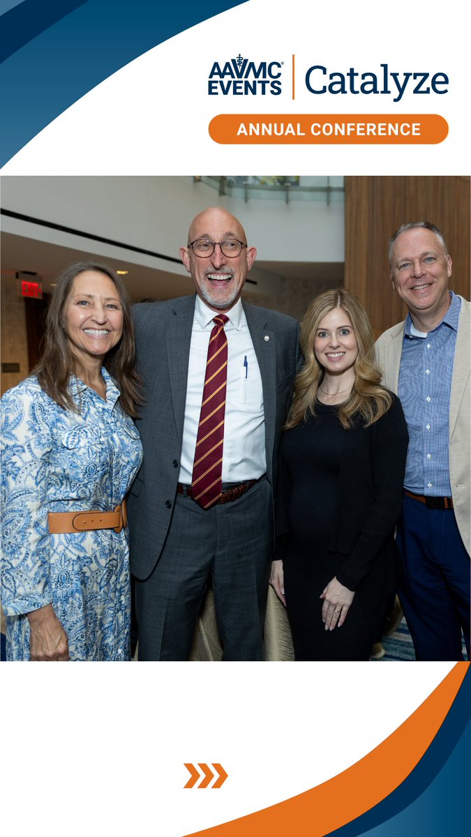 AAVMC's tweet photo. ✨ Kicking things off at the #AAVMCCatalyze26 Welcome Reception!

A great evening of connection, collaboration, and conversation as our community comes together to explore new ideas &amp; spark innovation in academic vet med.

Here’s to the conversations that inspire what’s next. 🐾 https://t.co/gU5Rtjbuze