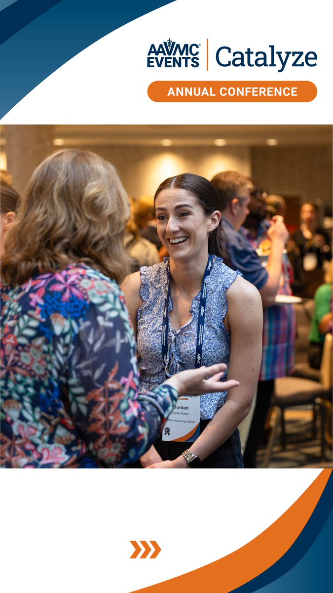 AAVMC's tweet photo. ✨ Kicking things off at the #AAVMCCatalyze26 Welcome Reception!

A great evening of connection, collaboration, and conversation as our community comes together to explore new ideas &amp; spark innovation in academic vet med.

Here’s to the conversations that inspire what’s next. 🐾 https://t.co/gU5Rtjbuze