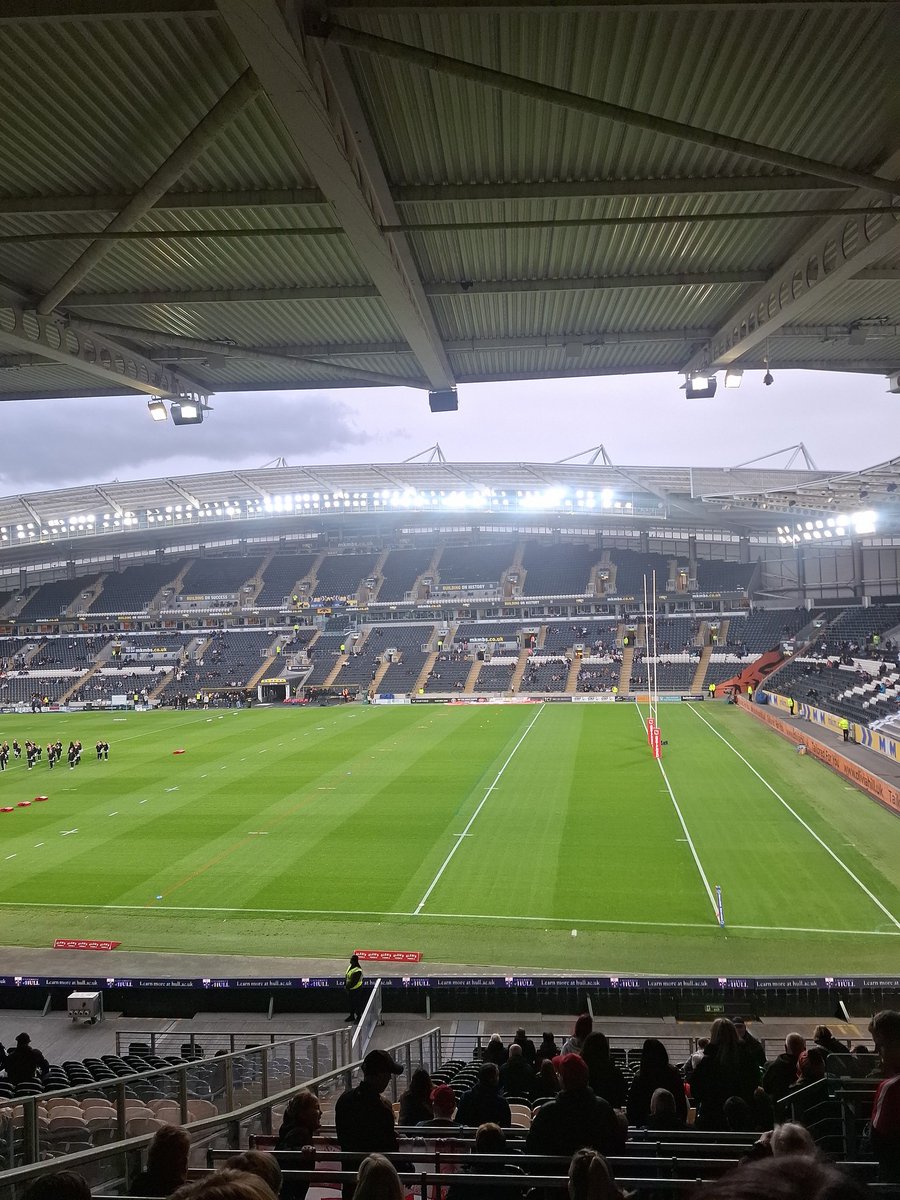 Hull away on a school night. #coys