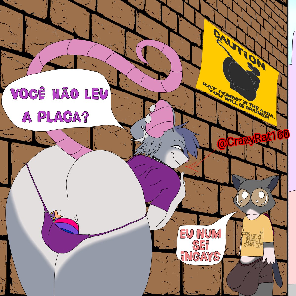 jaem_rabei2's tweet photo. Hmmmm, um ratinho está "full of gozadas" (cheio de gozadas), será q ele vai me atacar novamente?
Presentinho para @CrazyRat160
Espero q tenha gostado do presente!
>:3
#femboy #furry #art #artist #nsfw #yiff #smallbuthung #cumflation #easteregg #femboydom #bbc #hyper https://t.co/2UMIMwm7ac