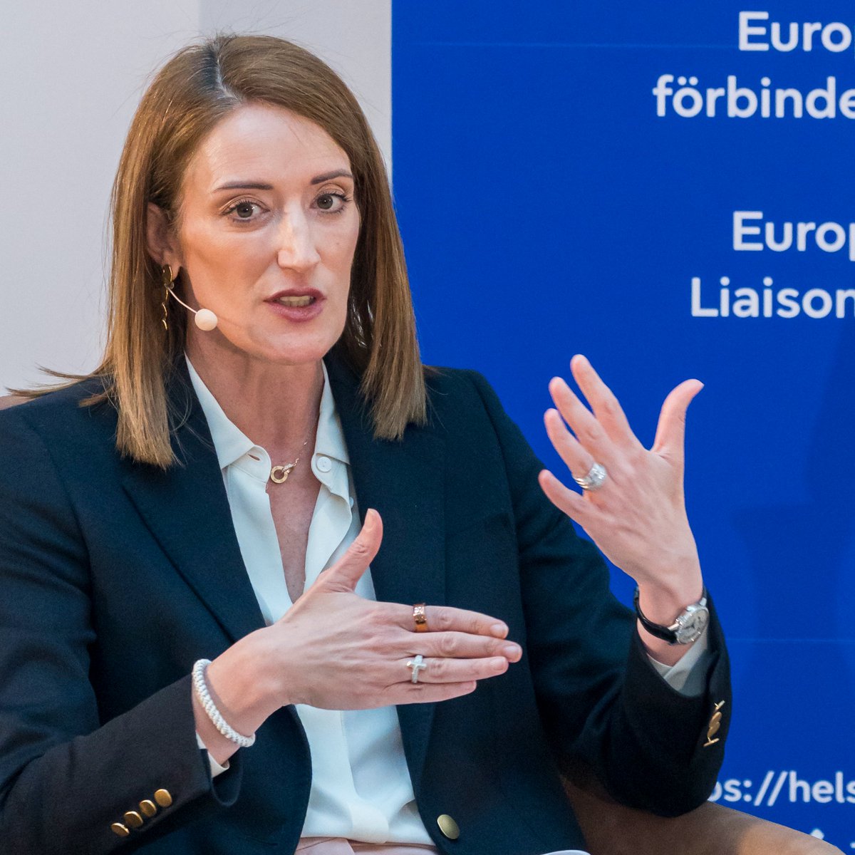 Roberta Metsola tweet media