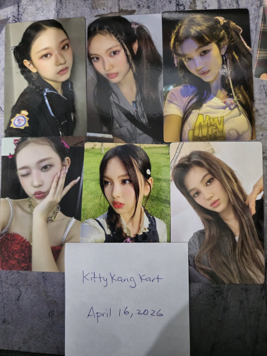 KittyKangKart's tweet photo. wts lfb ph

newjeans line friends lf v3 danielle haerin hyein set

— P500/set
— payo
— on hand
— mint condi; x sensi https://t.co/XiCFjyTUUW