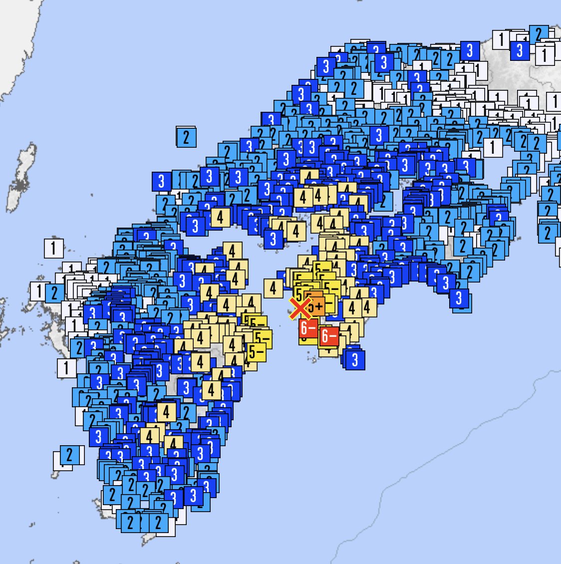 地震インフォ tweet media