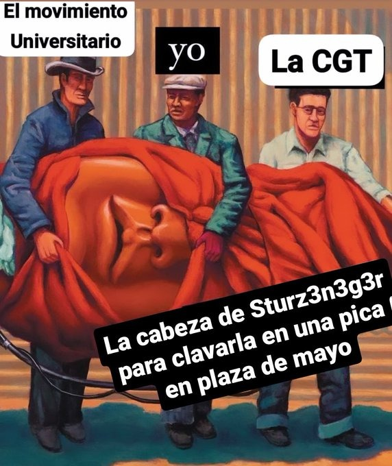 _axmxox_'s tweet photo. CON LA DEROGACION DE LA LEY DE TIERRAS RURALES EL SORETE CIPAYO DE STURZENEGGER PERMITE QUE LOS EXTRANJEROS (SOBRE TODO LOS DE CIERTO PAIS) PUEDAN QUEDARSE CON LA PATAGONIA ENTRE OTRAS COSAS https://t.co/2xNVoQ5aR5