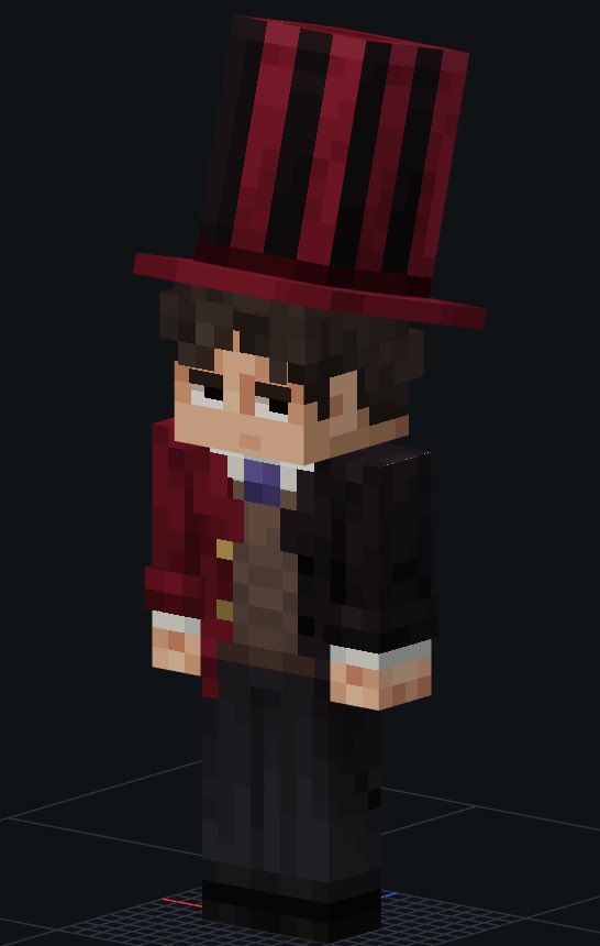 m0urtin's tweet photo. my homeboy in a hat 

#Minecraft #model #blockbench https://t.co/wolyt5uaWC