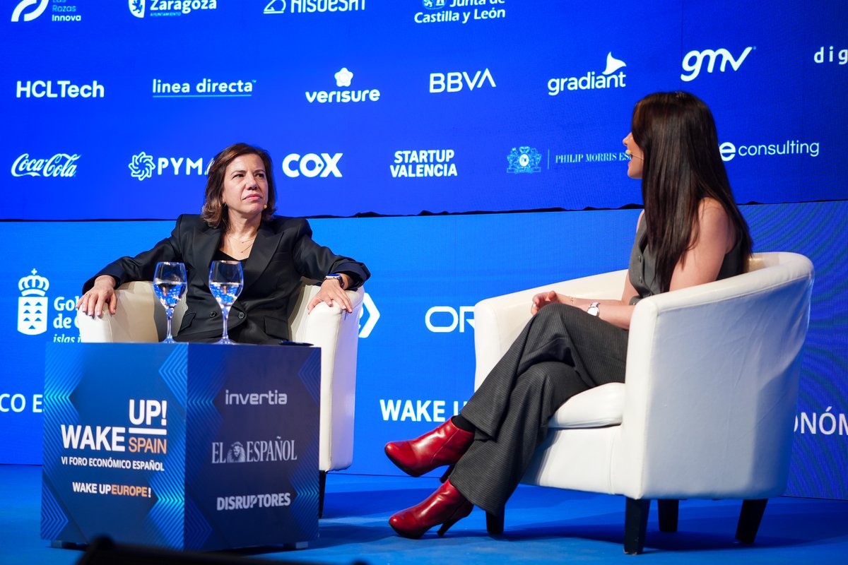 beazmi's tweet photo. ✨ Un año más es un placer y un privilegio conversar en #WakeUpSpain con líderes como Ana Gobernado, directora general de @ibmconsulting para España, Portugal, Grecia e Israel.
📰#Crónica y #vídeo, aquí 👇
🔗https://t.co/EsxqblKmTQ

Vía @elespanolcom, @Invertia y @disruptoresee https://t.co/qMa9P4bhxi