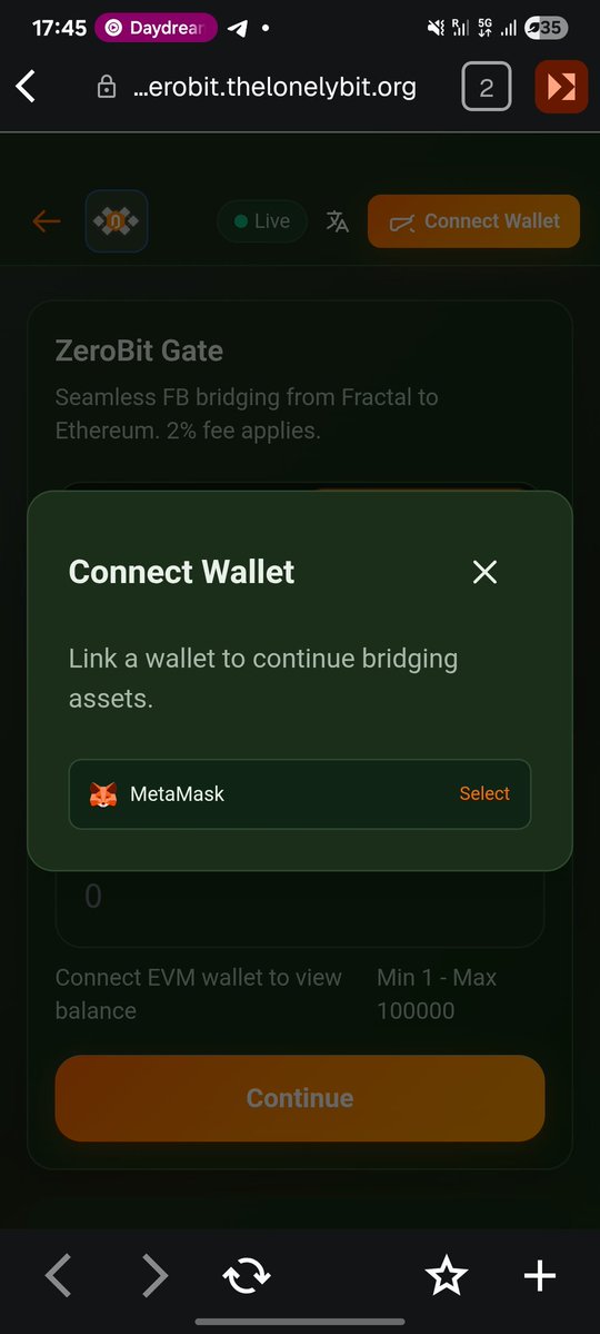 ZeroBit Gate tweet media