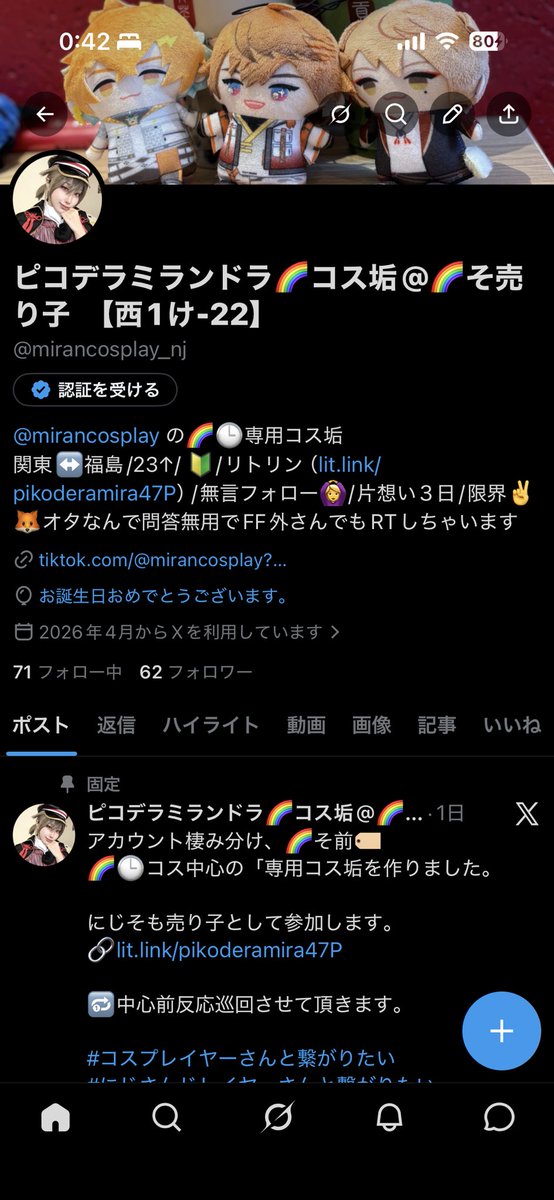 ピコデラミランドラ🌈コス垢@浅草カミイチ4/25 tweet media