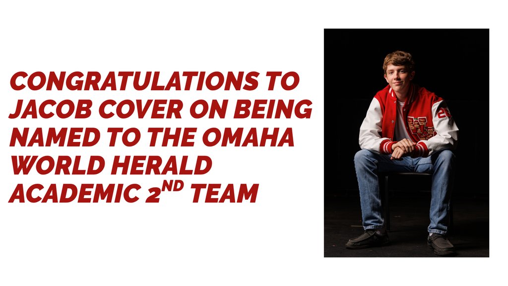 Congratulations Jacob!