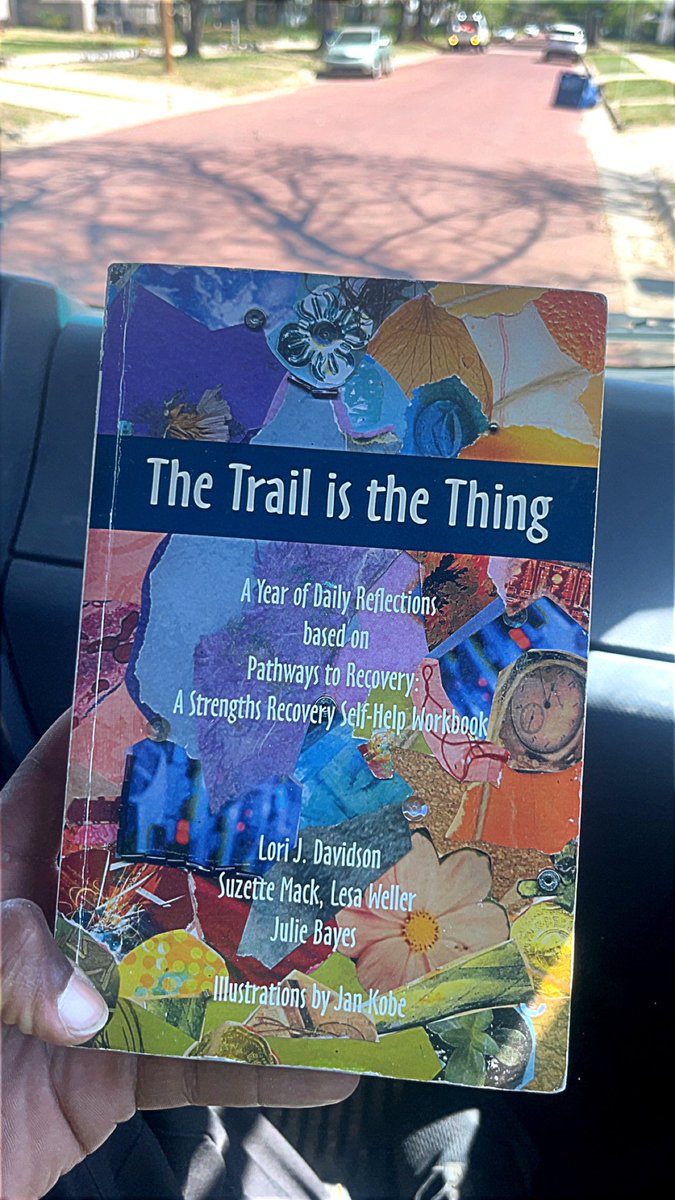 Every day I post the current page of this book to my other socials on my stories. I’ll start sharing on here as well. 

The title of the book is “The Trial is The Thing”, and I highly recommend it!

Have a beautiful day. 💚🙏🏾