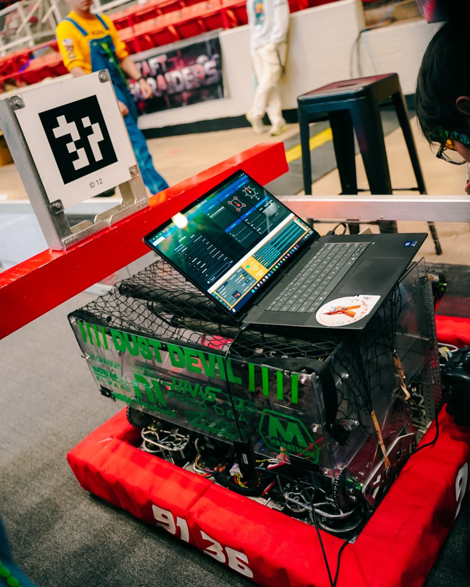 MHSRoboticsEPTX's tweet image. Field Certified! Rams are ready n calibrated for matches 💚🖤 #FIRSTinTEXAS #FRC #TeamSISD