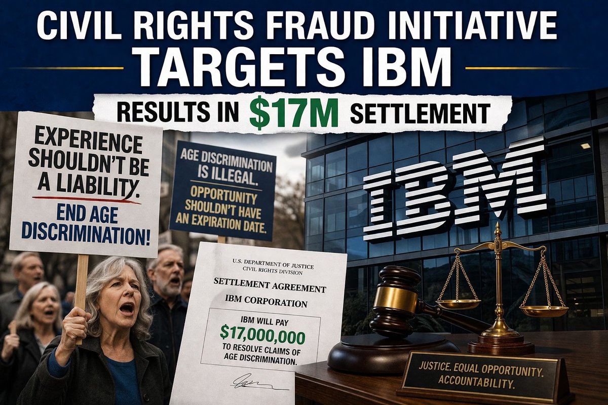 tonernews's tweet image. Trump Administration’s First Civil Rights Fraud Initiative Targets IBM, Results in $17M Settlement.
tonernews.com/forums/topic/t…
#print #printer #toner #tonercartridge #InkCartridge #Printing #Ink #printercartridges #copiertoner