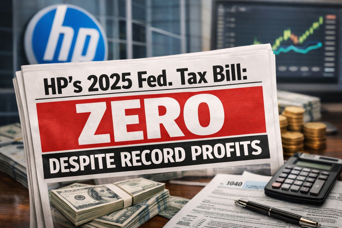 tonernews's tweet image. HP’s 2025 Fed. Tax Bill: Zero Despite Record Profits.
tonernews.com/forums/topic/h…
#print #printer #toner #tonercartridge #InkCartridge #Printing #Ink #printercartridges #copiertoner