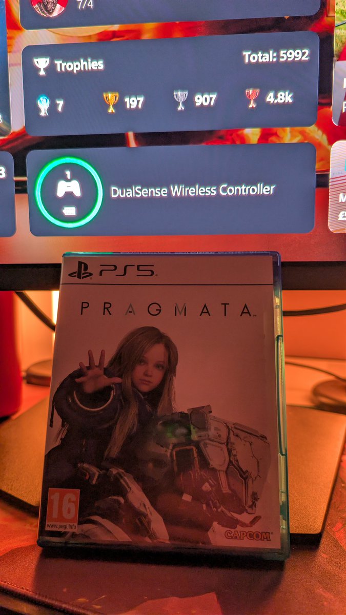 ZaksGameZ's tweet photo. Oh go on then a day early @game_collection you saucy minxes! #Pragmata #Capcom #NewIP #Ps5 #Ps5Pro #Gaming #PhysicalMediaForever https://t.co/IH9XttCI05