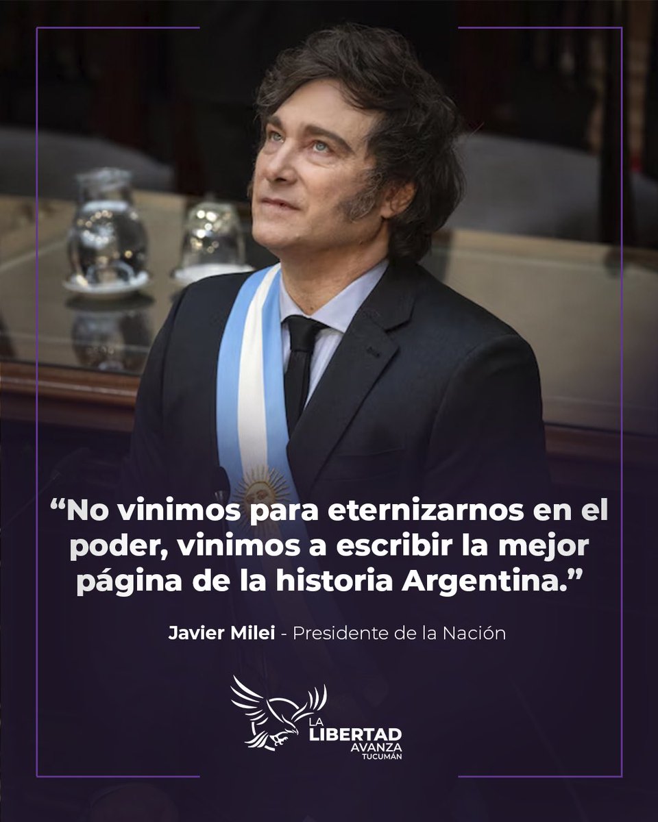 La Libertad Avanza Tucumán tweet media