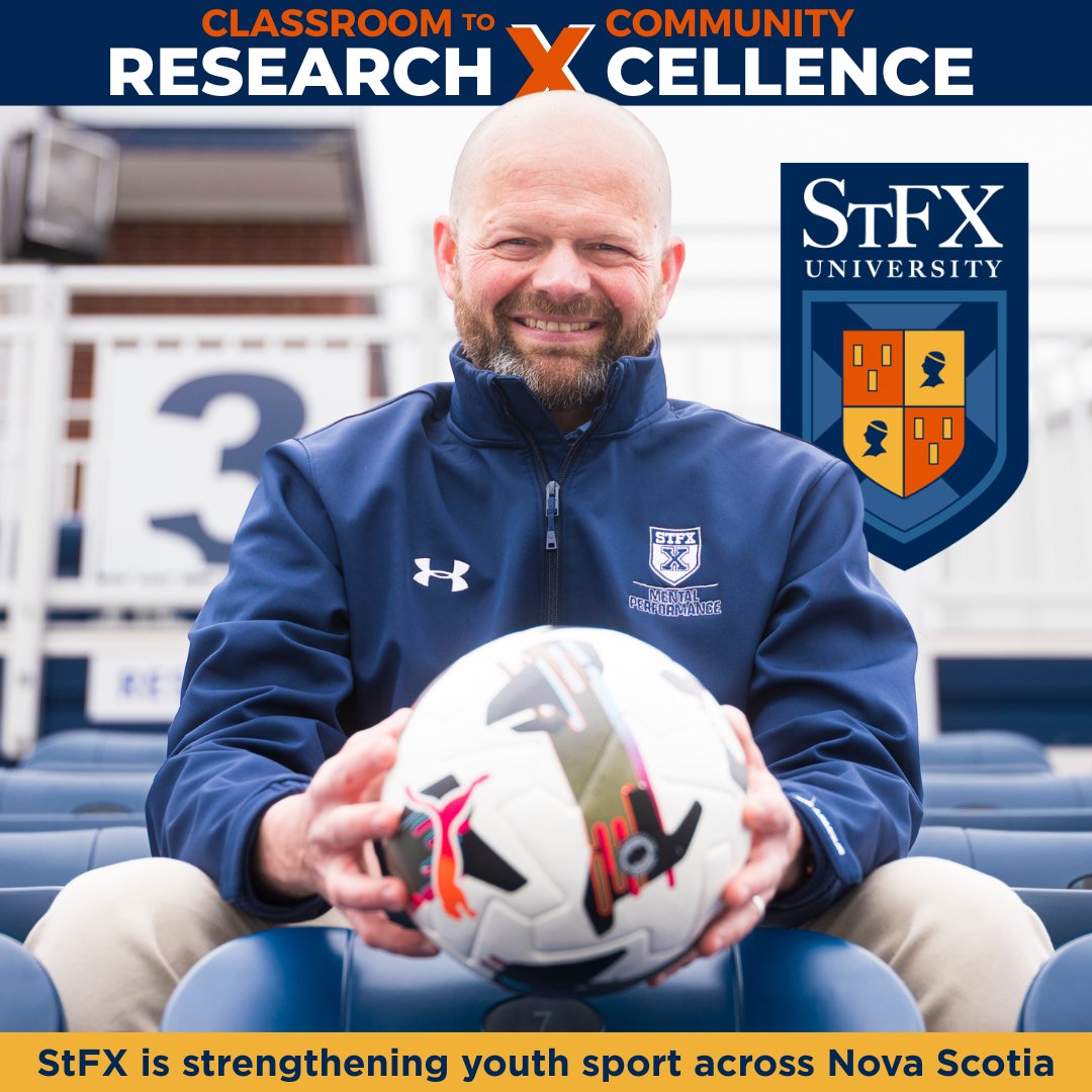 stfxuniversity's tweet image. Getting cut doesn’t have to be the final whistle. Dr. Sebastian Harenberg is looking at how team decisions are shared and experienced to make youth sport clearer and better for everyone. stfx.ca/news/Dr-Sebast… #stfx #coaching @nsgov @TimHoustonNS