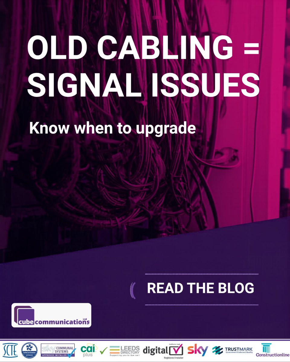 Cube_Comms's tweet photo. In many hotels, the problem sits behind the walls in ageing cabling that can no longer keep up with demand.

In this blog, we break down what to look for and when it is time to upgrade.

Read the full blog and speak to us before it becomes a bigger issue https://t.co/RxqVmQ6hKU https://t.co/Bg40nF2ldP