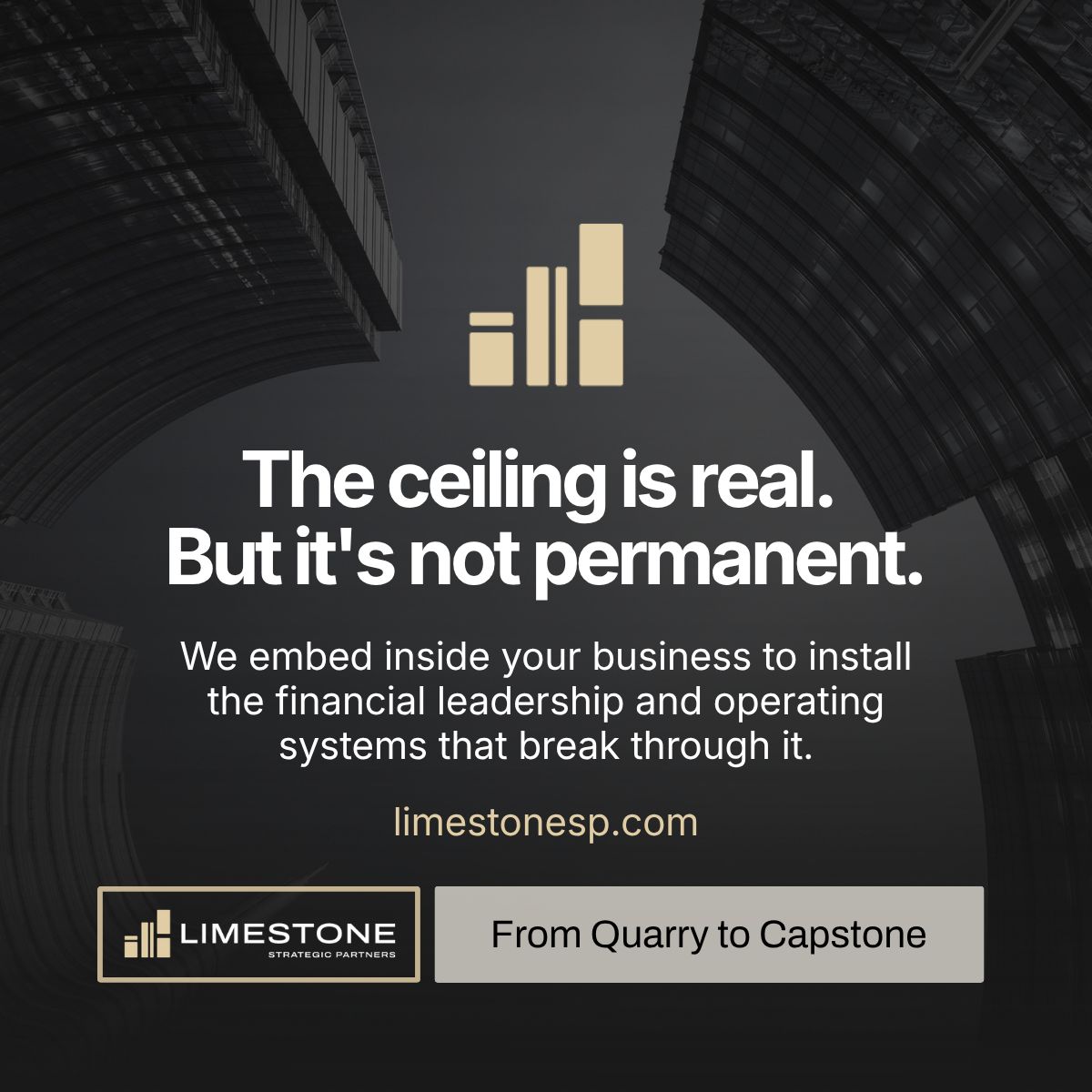 LIMESTONEsp's tweet photo. And it's the most common growth problem we see.

Here are 5 signs you've hit it — and what actually breaks through. ↓ https://t.co/89o9SWchlG