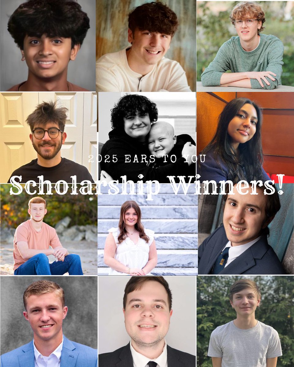EarsToU's tweet photo. 🚨 Scholarship Deadline Reminder 🚨

Time is running out!

Our Ears To You College Scholarship application is due May 1st, and we don’t want any deserving student to miss this opportunity 💜

If you or someone you know has been affected by cancer- either personally or through an immediate family member who lives with you - and is heading to or already in college or trade school, please take a few minutes to apply.

This is exactly why we do what we do… to turn moments of generosity into real impact for students who need it most.

Apply here:
https://t.co/S2Na8meB1l

And please help us spread the word 🤍  For those who have received a scholarship from ETY previously, please feel free to apply again!  #joyandhope