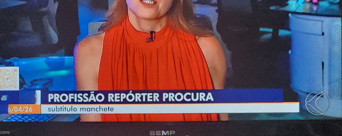 Profissão repórter procura:
Subtítulo de manchete