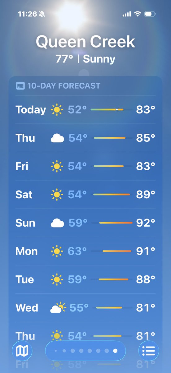 Julemeyer107's tweet image. AZ 5:30 am the spraying begins. 3 hours later #TheDimming forecast says clouds.  These are not clouds!!! Manufactured BS!  #BanGeoEngineering END THIS #Genocide @RobertKennedyJr @epaleezeldin @WhiteHouse #Poison