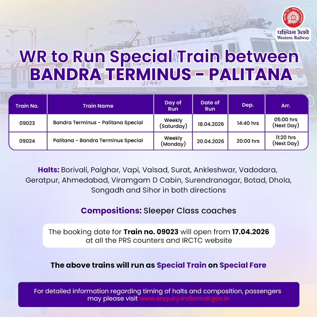Western Railway tweet media