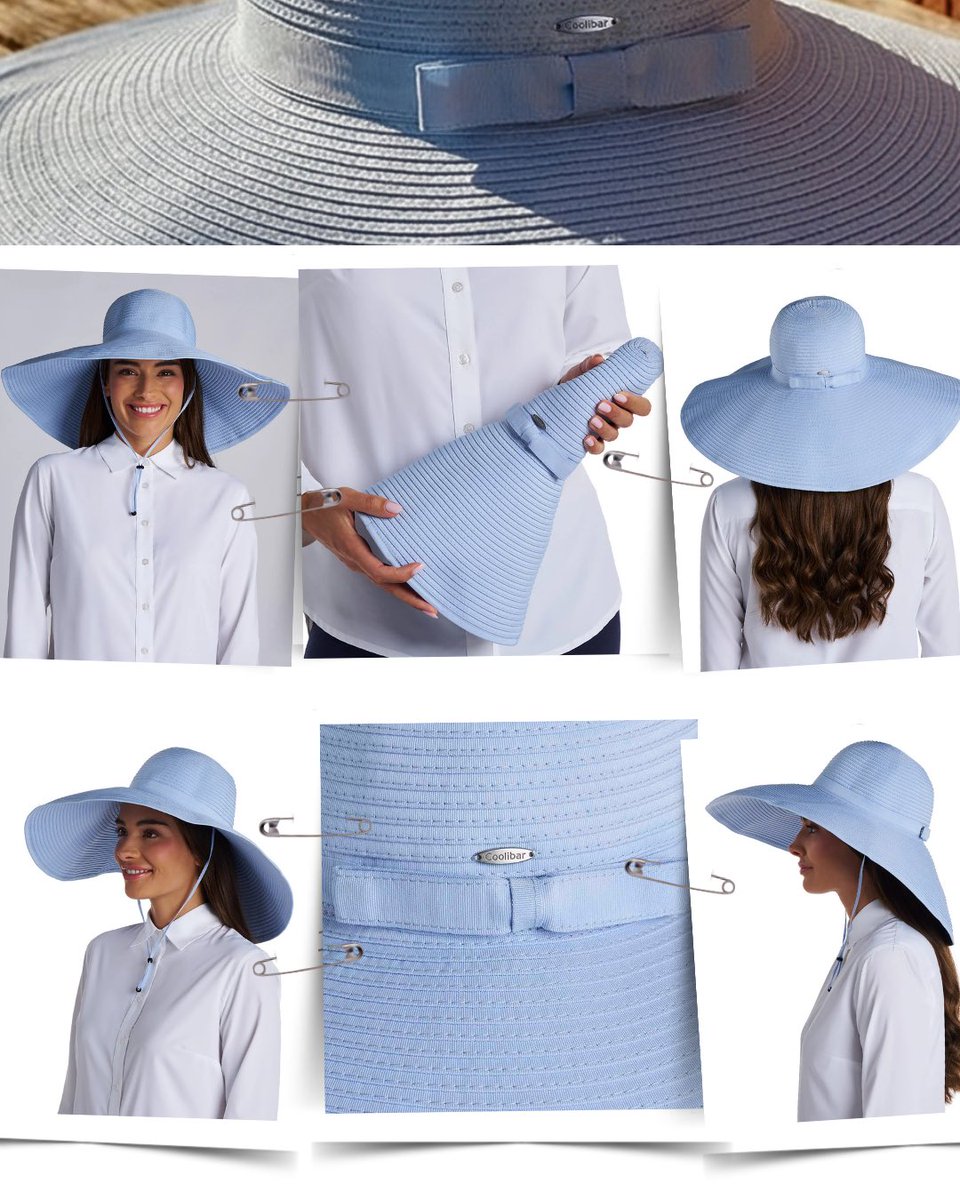 Coolibar's tweet photo. Sun protection, reimagined. The Shelby Hat’s shapeable brim and lightweight design make it a must-have for every sunny occasion.
#SunProtectionYouWear #SunHat #DermatologistRecommended https://t.co/j7jgLSpPuI