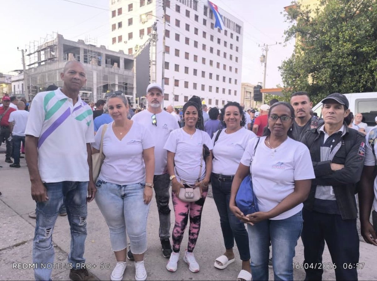 Hoy recordamos con orgullo el 65.º aniversario de la Declaración del Carácter Socialista de nuestra Revolución. En esta fecha histórica, reafirmamos nuestro compromiso con los ideales y la solidaridad que nos guían.

Cuando el deber llama, <a href="/EmpresaSUMARPO/">SUMARPO</a> siempre dirá PRESENTE.