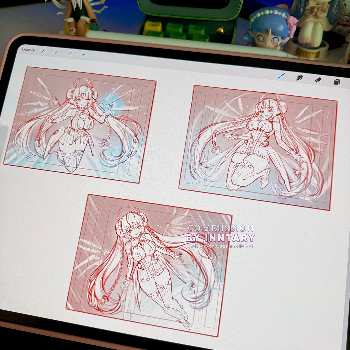 inntary's tweet photo. ✨Wip comm sketch ideas ୨୧ ‧₊˚ ⋅
#rkgk https://t.co/4iktMgMlxI
