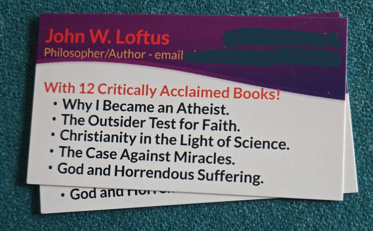 John W. Loftus tweet media