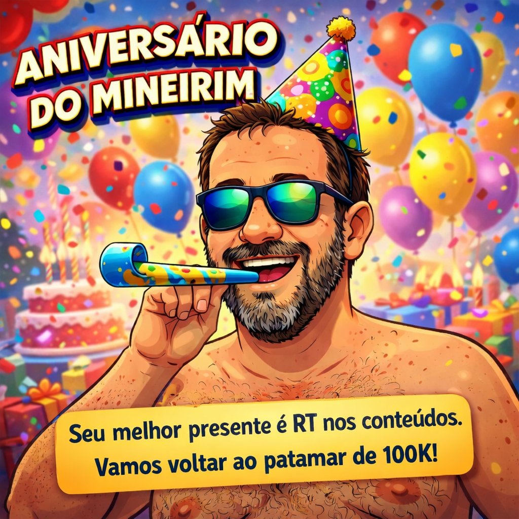 Posso contar com a ajuda de vocês nesse resto de mês?
Quanto mais RT e comentários, mais meu material circula e com isso novos seguidores... Será que mereço esse imenso PRESENTE DE ANIVERSÁRIO de todos vocês?

Can I count on your support for the rest of this month?
The more
