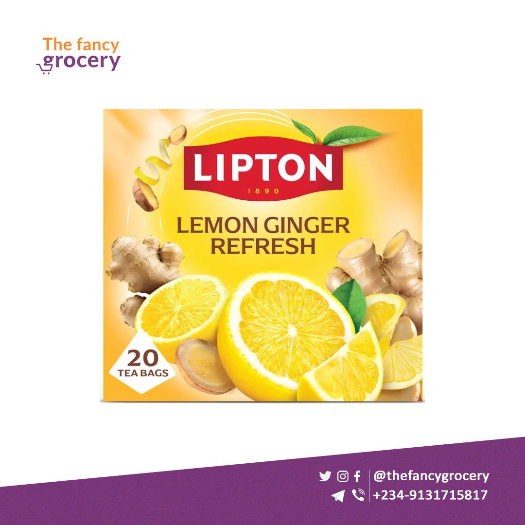 thefancygrocery's tweet photo. Lipton herbal infusions restocked:

Peach Paradise
Berry Bliss
Lemon &amp; Ginger Refresh
Mango Passion Fruit

Naturally caffeine-free and full of flavour.

Delivery:
Lagos: 24–48 hrs
Outside Lagos: 2–4 working days

DM to order | WhatsApp: +2348053553787
Link in bio https://t.co/UDnaTpClnK