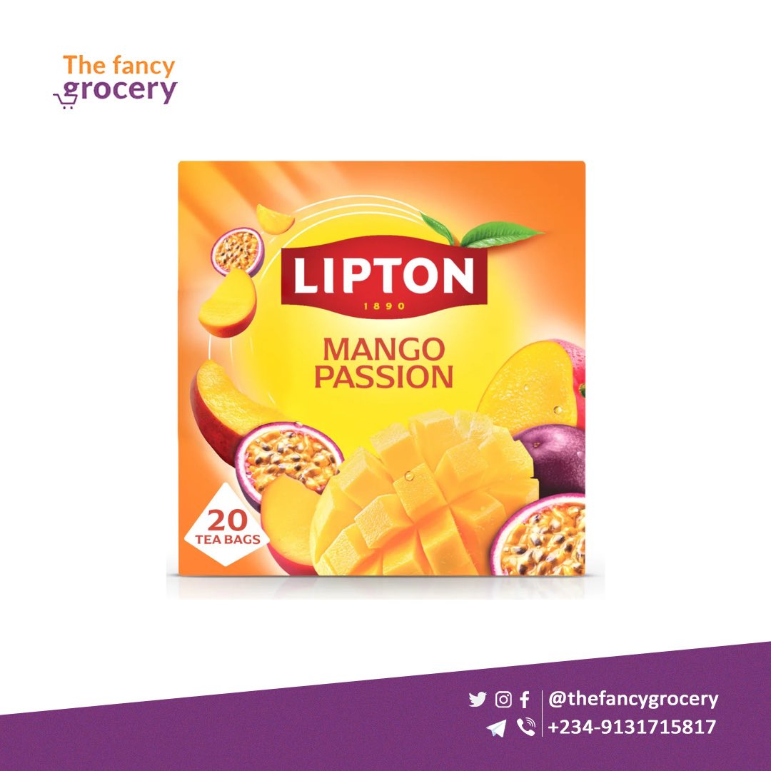 thefancygrocery's tweet photo. Lipton herbal infusions restocked:

Peach Paradise
Berry Bliss
Lemon &amp; Ginger Refresh
Mango Passion Fruit

Naturally caffeine-free and full of flavour.

Delivery:
Lagos: 24–48 hrs
Outside Lagos: 2–4 working days

DM to order | WhatsApp: +2348053553787
Link in bio https://t.co/UDnaTpClnK