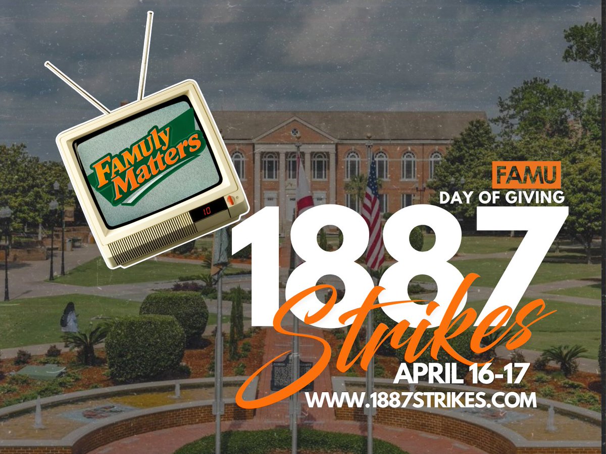 FAMUSBI's tweet photo. Famuly Matters - FAMU Day of Giving - https://t.co/1XmRw4s7yK https://t.co/5p7Erh08Zt