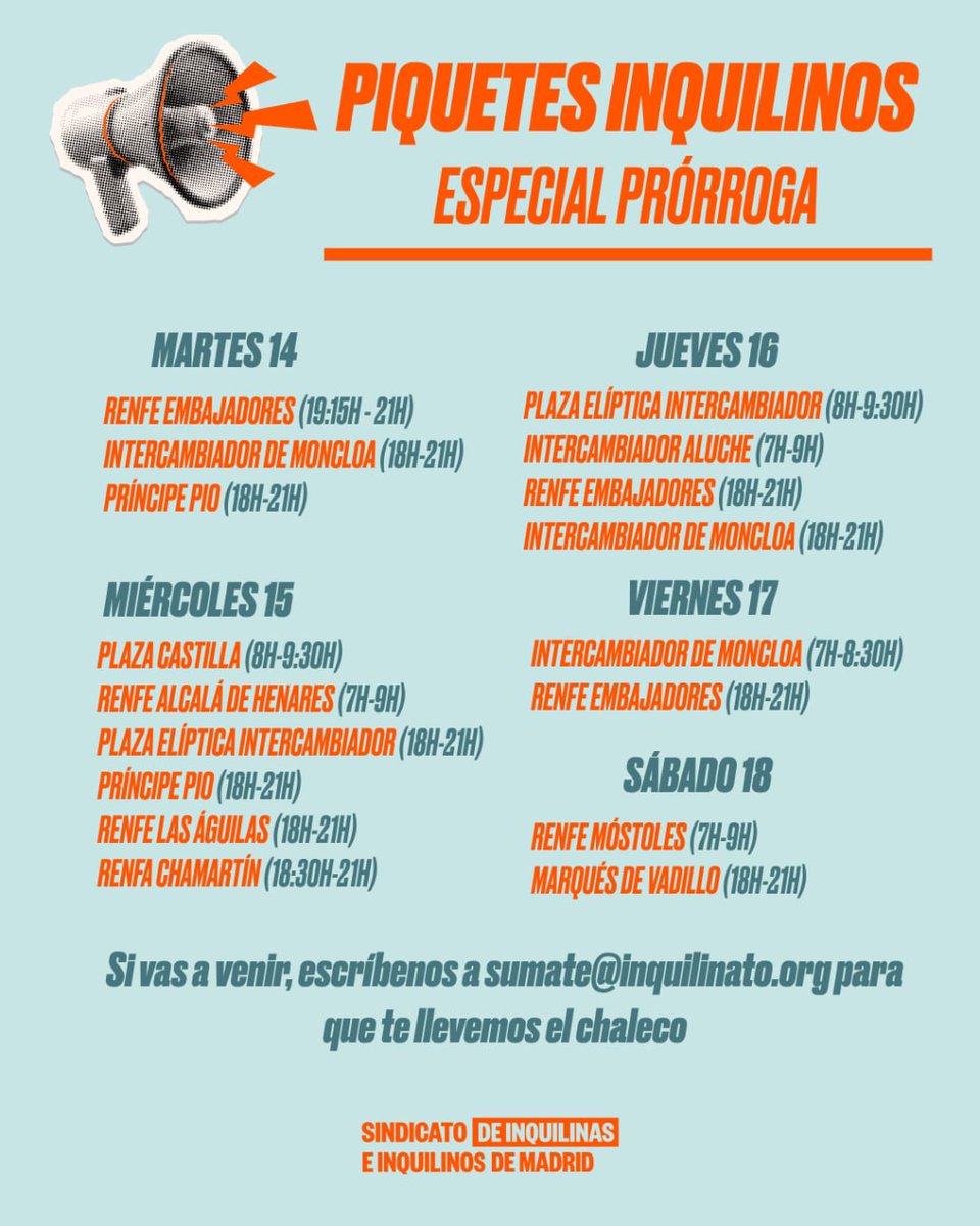 Sindicato de Inquilinas e Inquilinos de Madrid tweet media