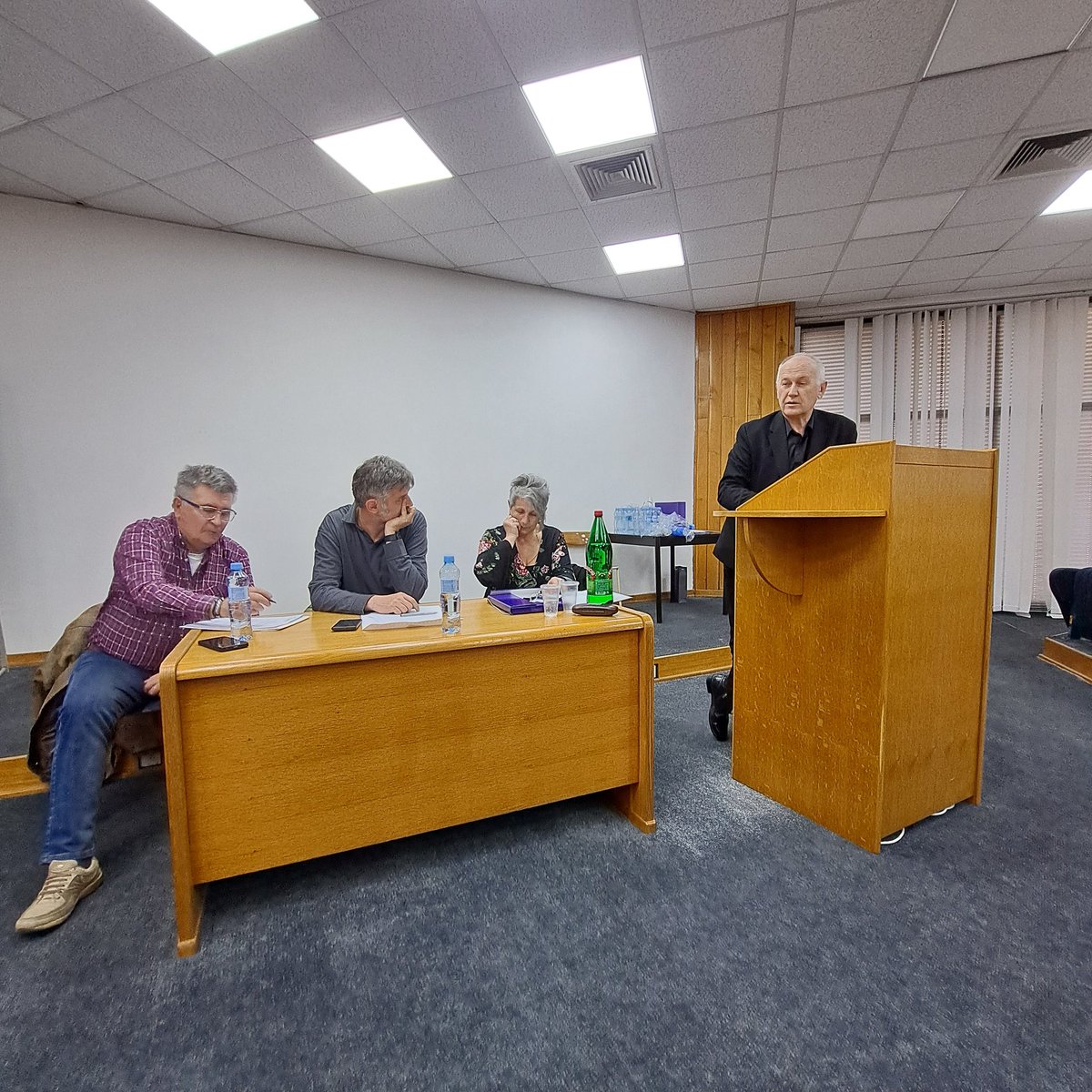 ppi_gs's tweet photo. KIKINDA, 15.04.2026.
Juče, 15. apila 2026. u prostorijama kompanije “Metanolsko sirćetni kompleks” a.d. Kikinda, su održani redovni izbori u povereništvu sindikata “Nezavisnost” MSK a.d. iz Kikinde. 
Za glavnog poverenika izabran je Željko Ignjatov. Želimo im uspešan rad! https://t.co/Hj1EBkeAyh
